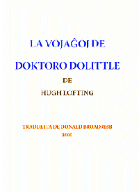 La Vojagoj de Doktoro Dolittle by Hugh Lofting